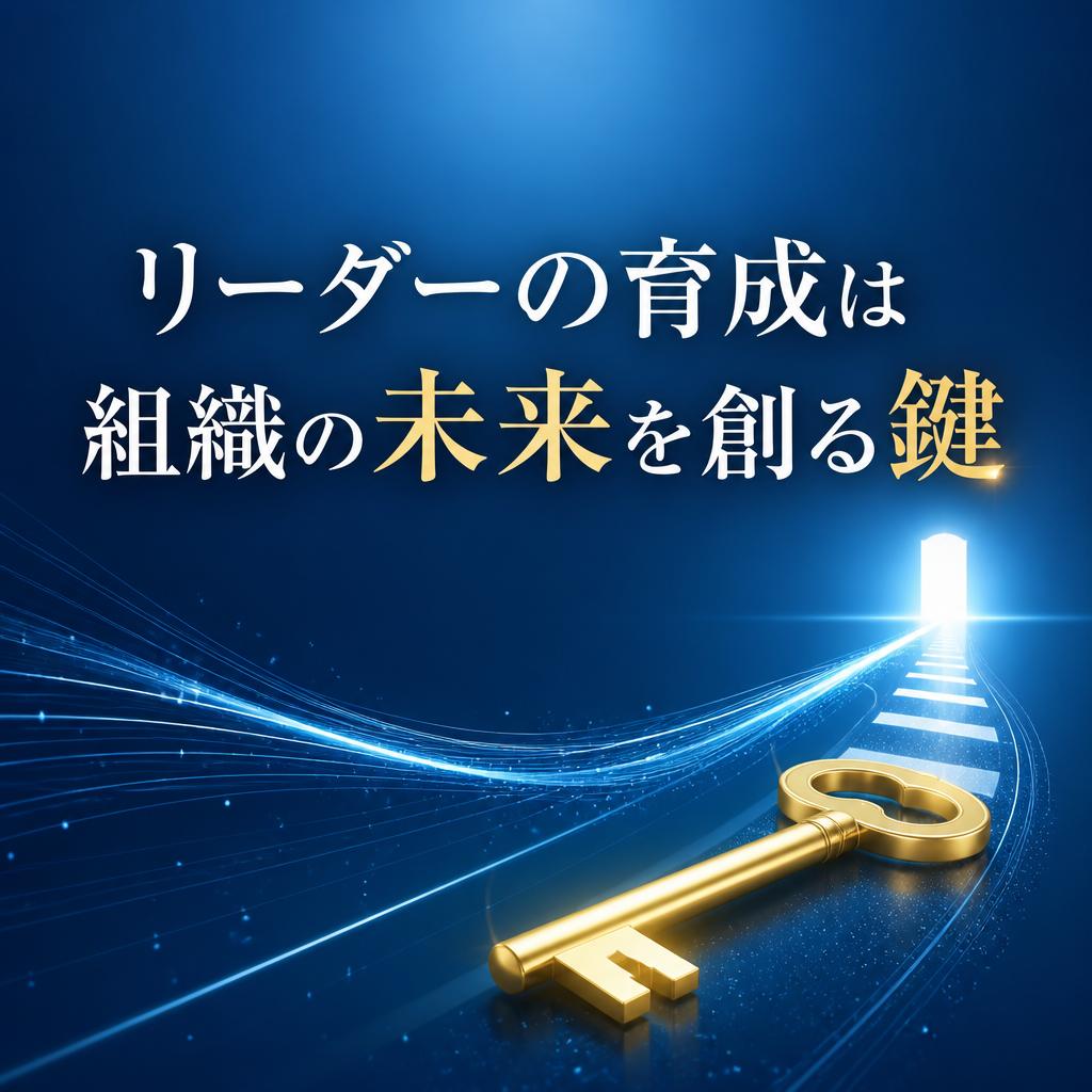 リーダーの育成は組織の未来を創る鍵