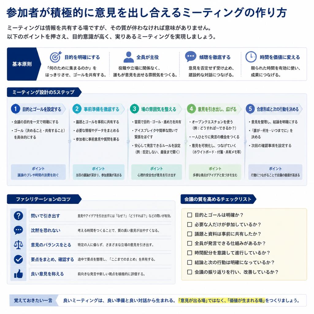 効果的なミーティングの実践
