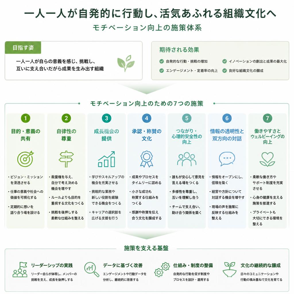 チームのモチベーションを高める