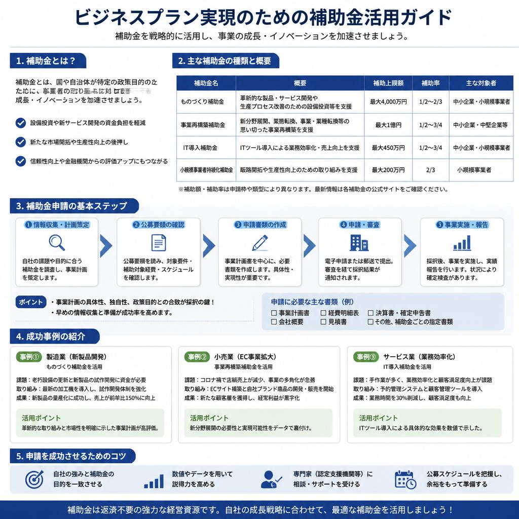 補助金の活用法