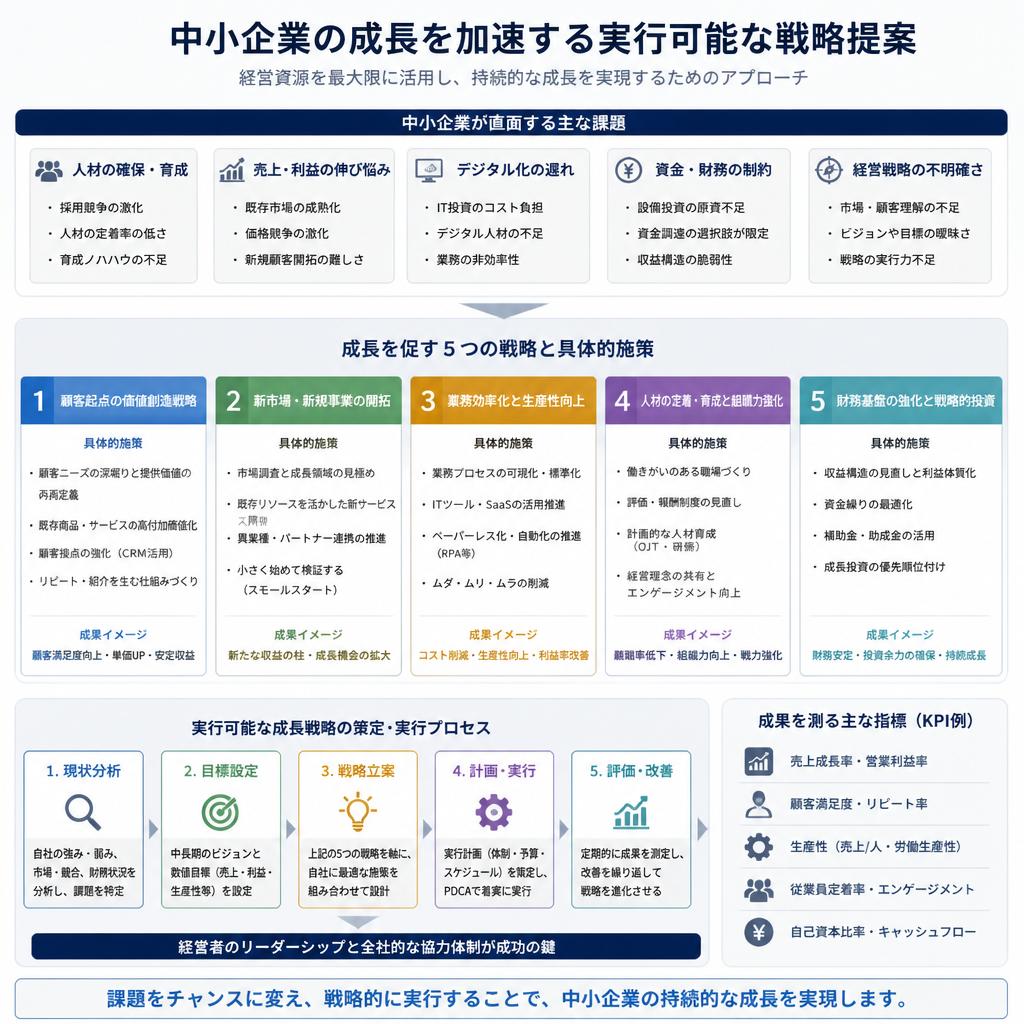 成長を加速させる戦略