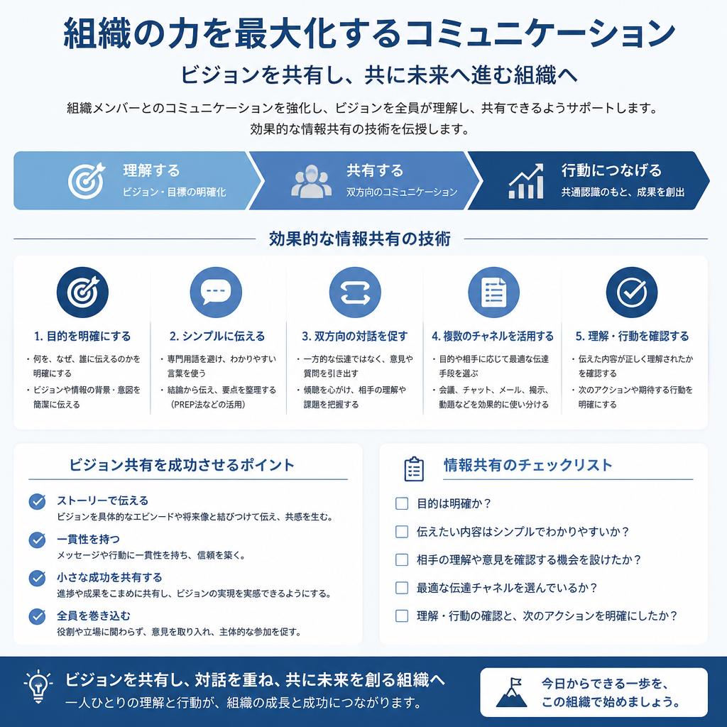ビジョンを全員で共有する方法
