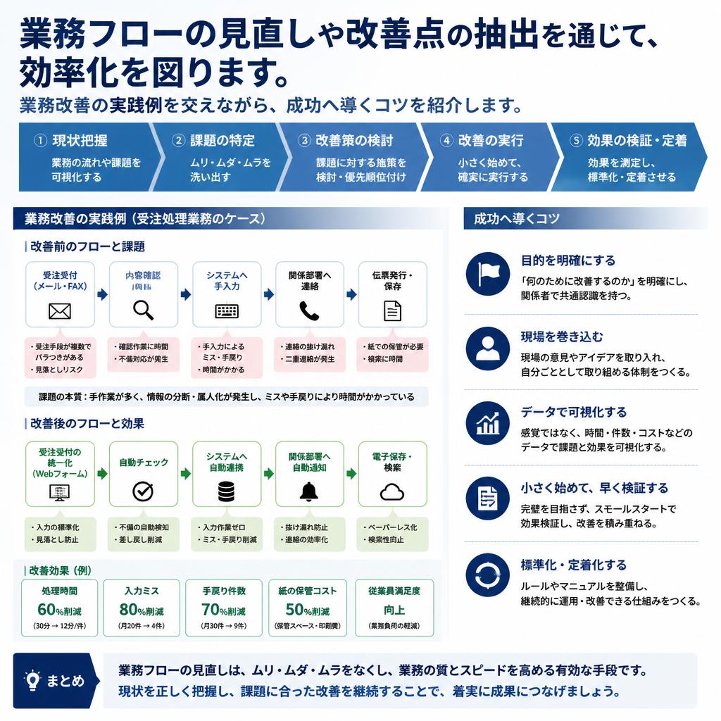 業務改善のためのプロセス